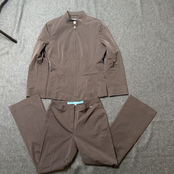 ESCADA SPORT  Brown Elevated Athleisure Suits 36 - Picture 4 of 16